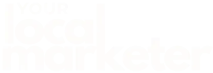 Your Local Marketer Logo In White Color